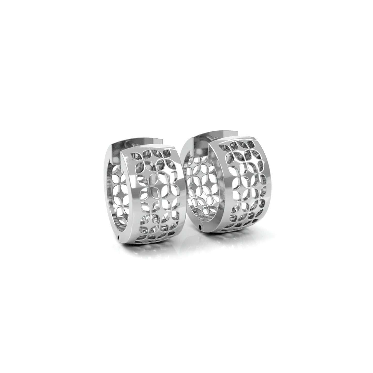 Satellite Snap Hoop Earrings-Jewelry-Zina Sterling-Sorrel Sky Gallery