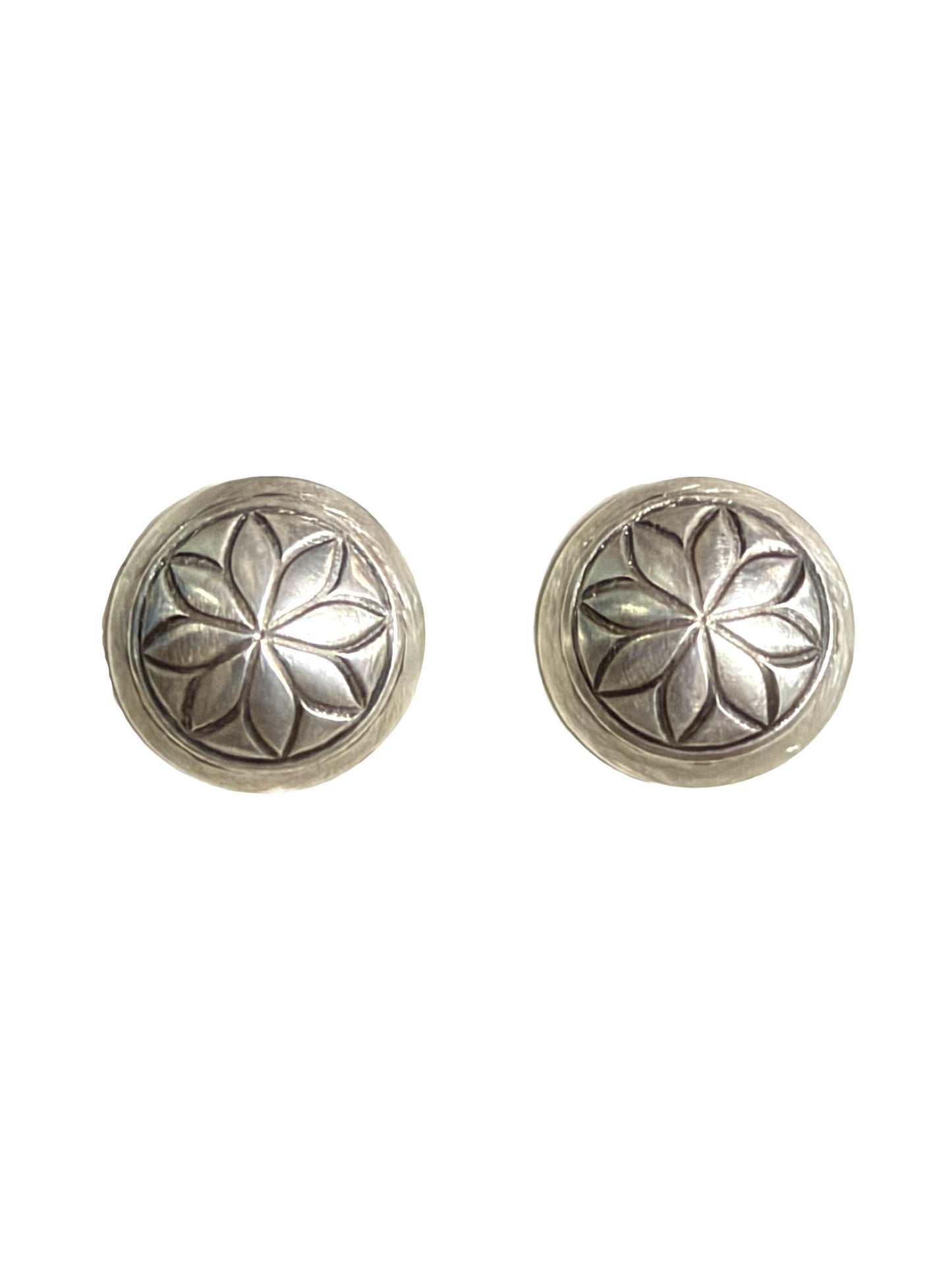 Button Earrings-Jewelry-Shane Hendren-Sorrel Sky Gallery