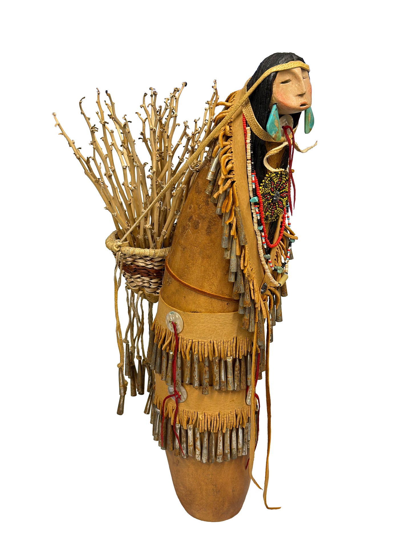Apache Basket Lady
