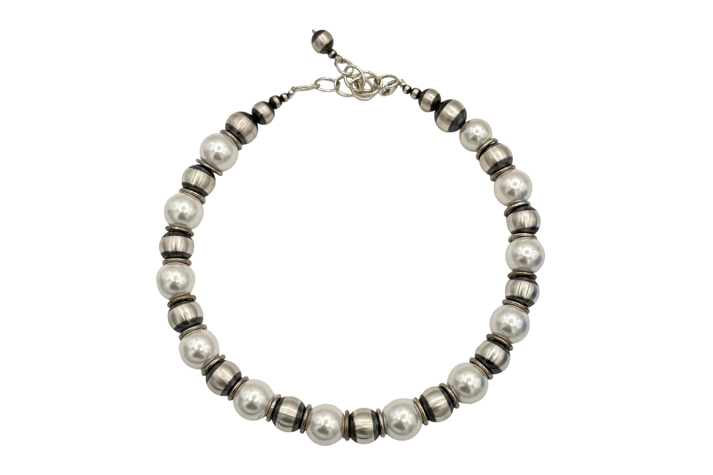 Pearl Baca Bead Necklace-Jewelry-Maria Goler Baca-Sorrel Sky Gallery