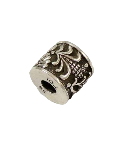 Carved Barrel Bead