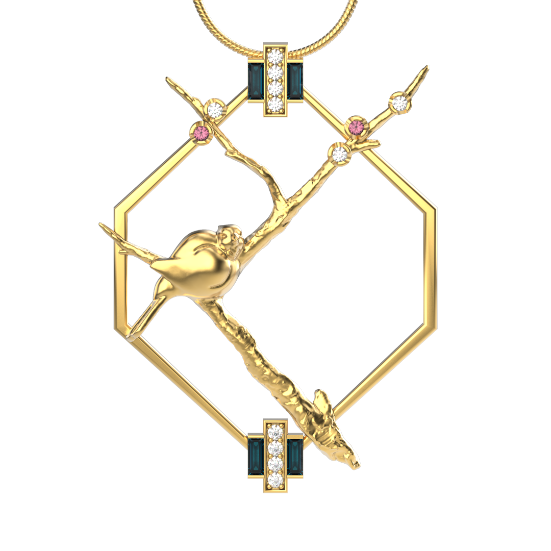 Tucked In Pendant-Jewelry-Tim Cherry-Sorrel Sky Gallery