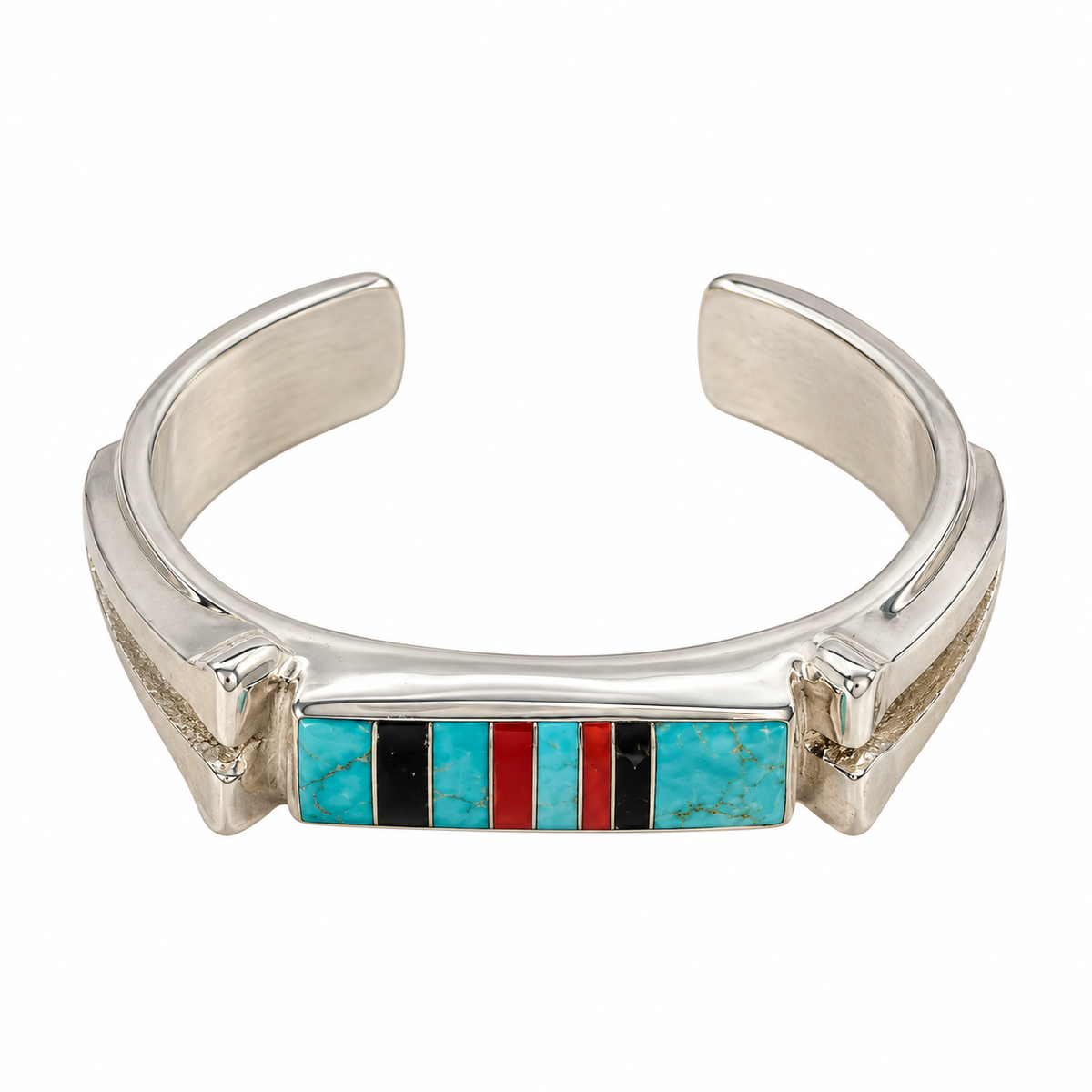 Box Nail Cuff Bracelet-Jewelry-Ben Nighthorse-Sorrel Sky Gallery