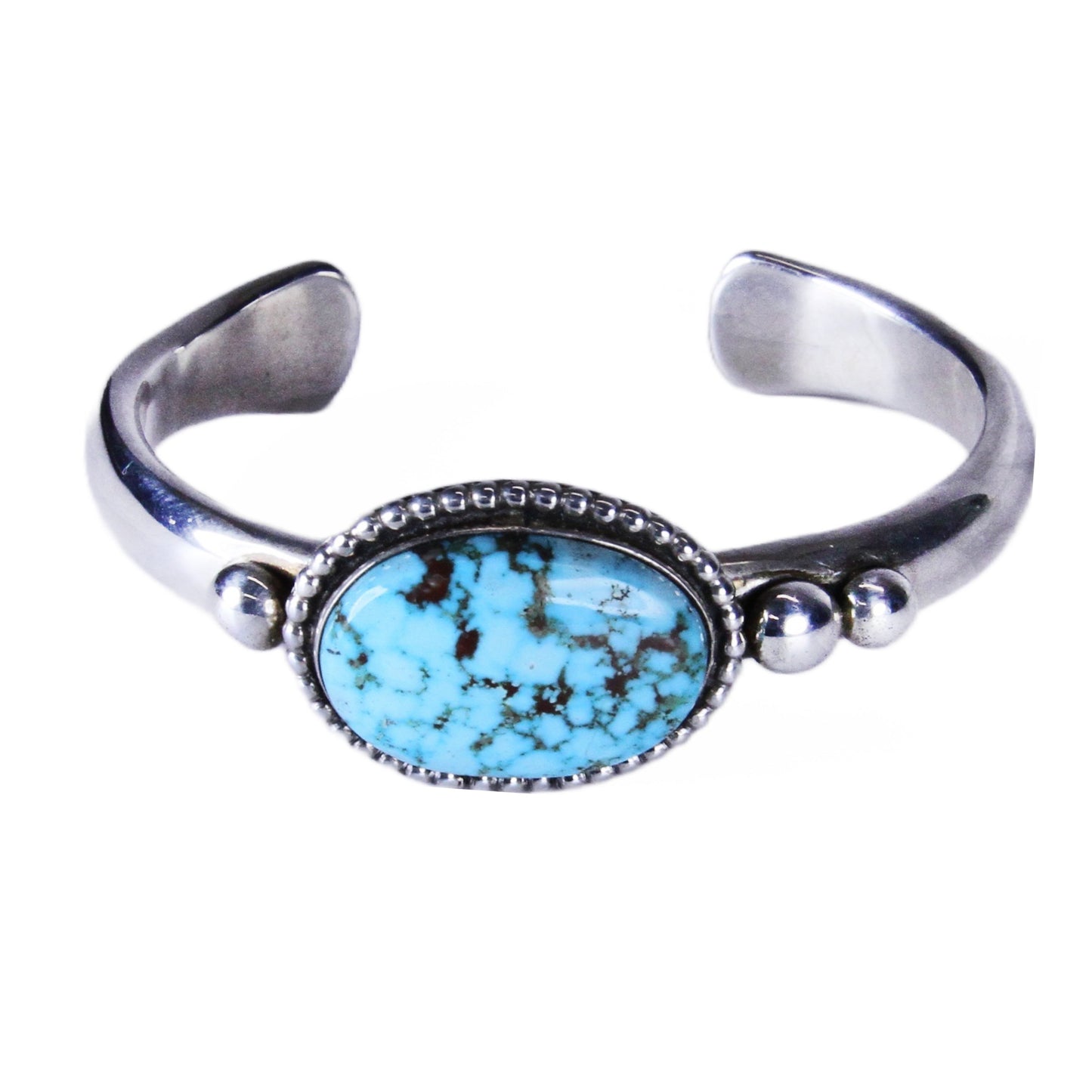 Oval Kingman Cuff Bracelet