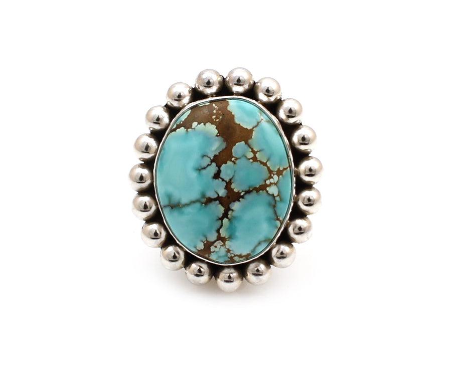 Carico Lake Turquoise Ring-Jewelry-Artie Yellowhorse-Sorrel Sky Gallery