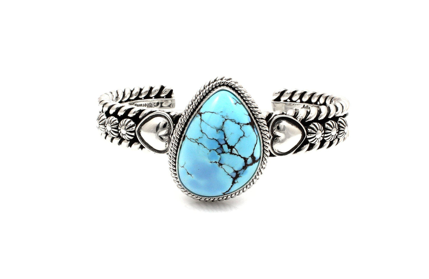 Golden Hills Turquoise Cuff Bracelet-Jewelry-Artie Yellowhorse-Sorrel Sky Gallery