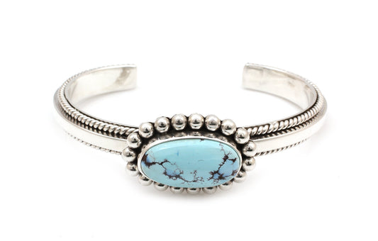 Golden Hills Turquoise Cuff Bracelet-Jewelry-Artie Yellowhorse-Sorrel Sky Gallery