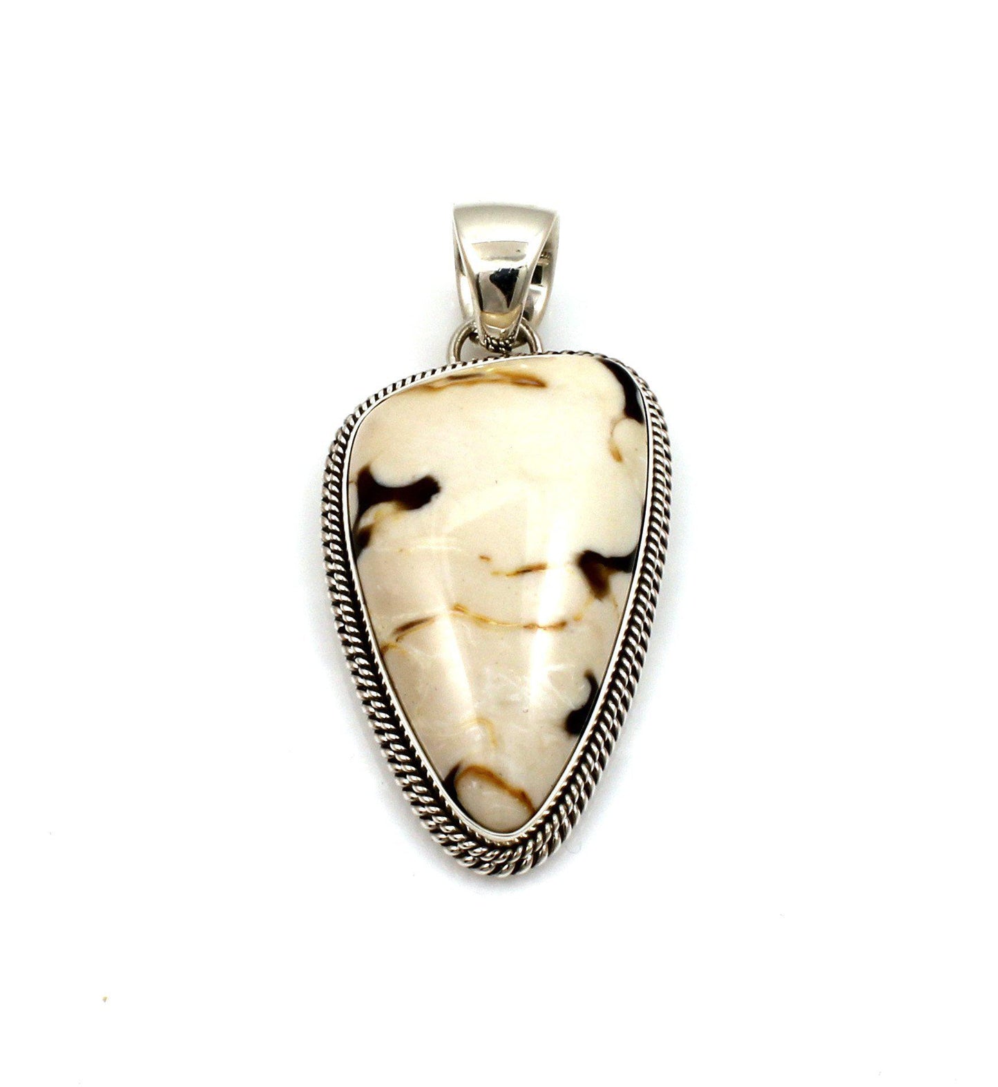 Peanut Wood Pendant-Jewelry-Artie Yellowhorse-Sorrel Sky Gallery