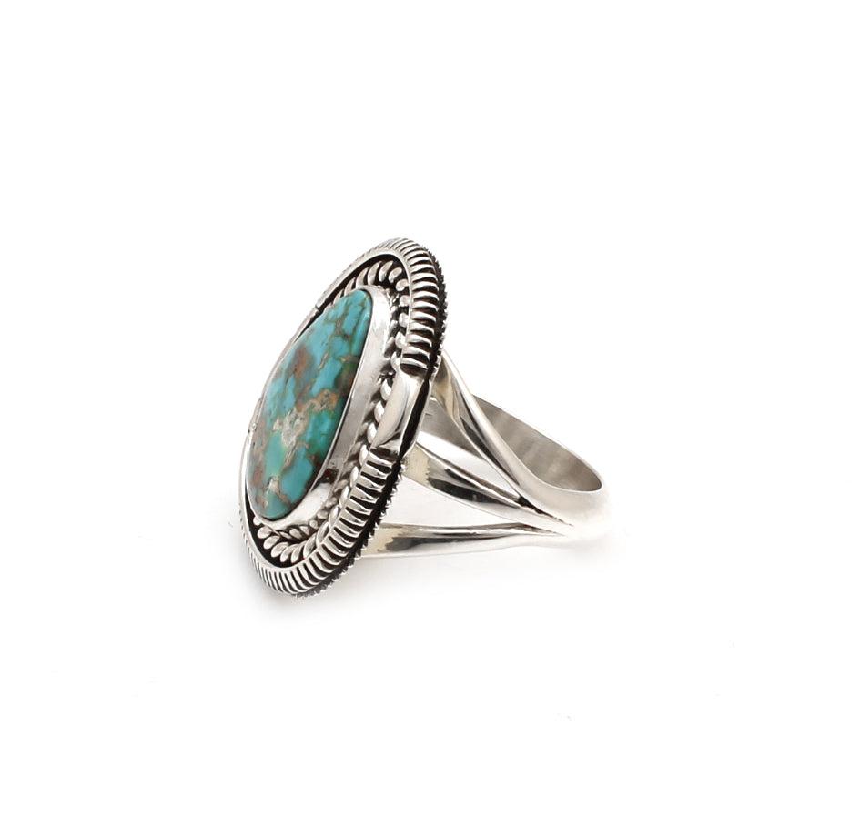 Royston Turquoise Ring-Jewelry-Artie Yellowhorse-Sorrel Sky Gallery