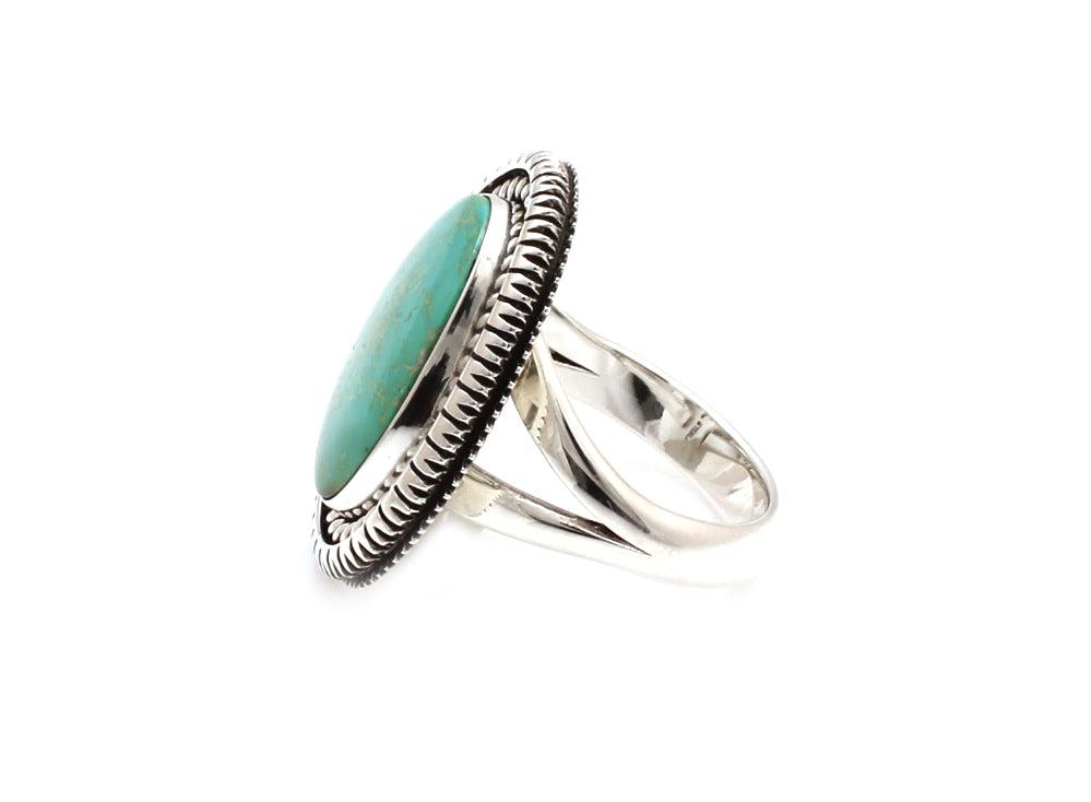 Royston Turquoise Ring-Jewelry-Artie Yellowhorse-Sorrel Sky Gallery