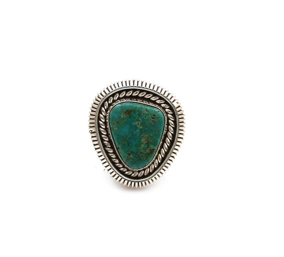 Royston Turquoise Ring-Jewelry-Artie Yellowhorse-Sorrel Sky Gallery