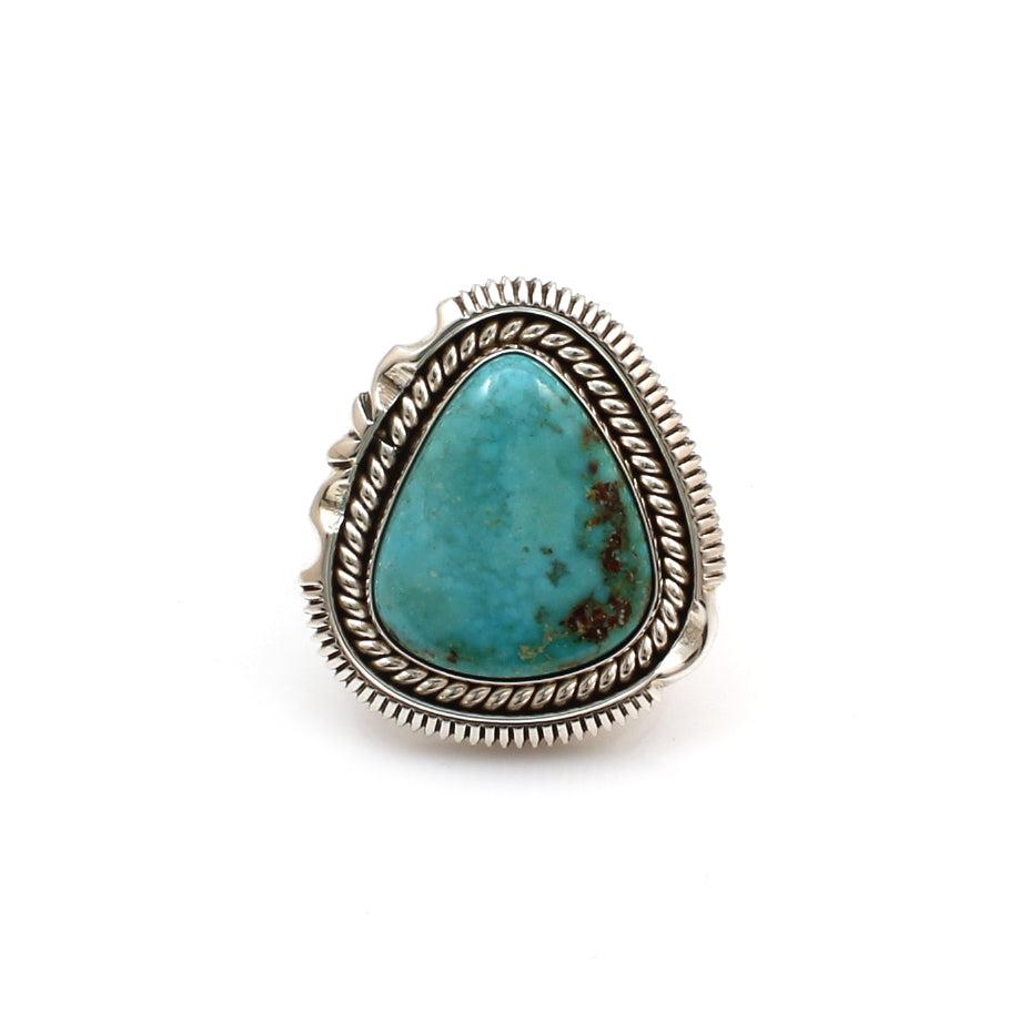 Royston Turquoise Ring-Jewelry-Artie Yellowhorse-Sorrel Sky Gallery