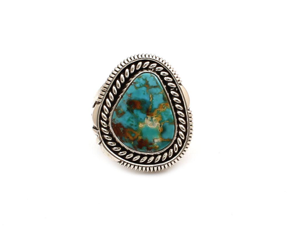 Royston Turquoise Ring-Jewelry-Artie Yellowhorse-Sorrel Sky Gallery