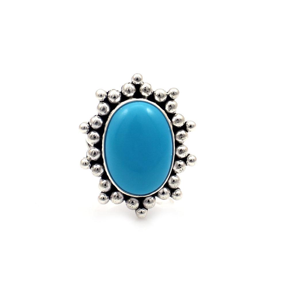 Sleeping Beauty Ring-Jewelry-Artie Yellowhorse-Sorrel Sky Gallery