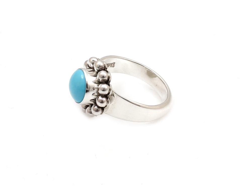 Sleeping Beauty Turquoise Ring-Jewelry-Artie Yellowhorse-Sorrel Sky Gallery