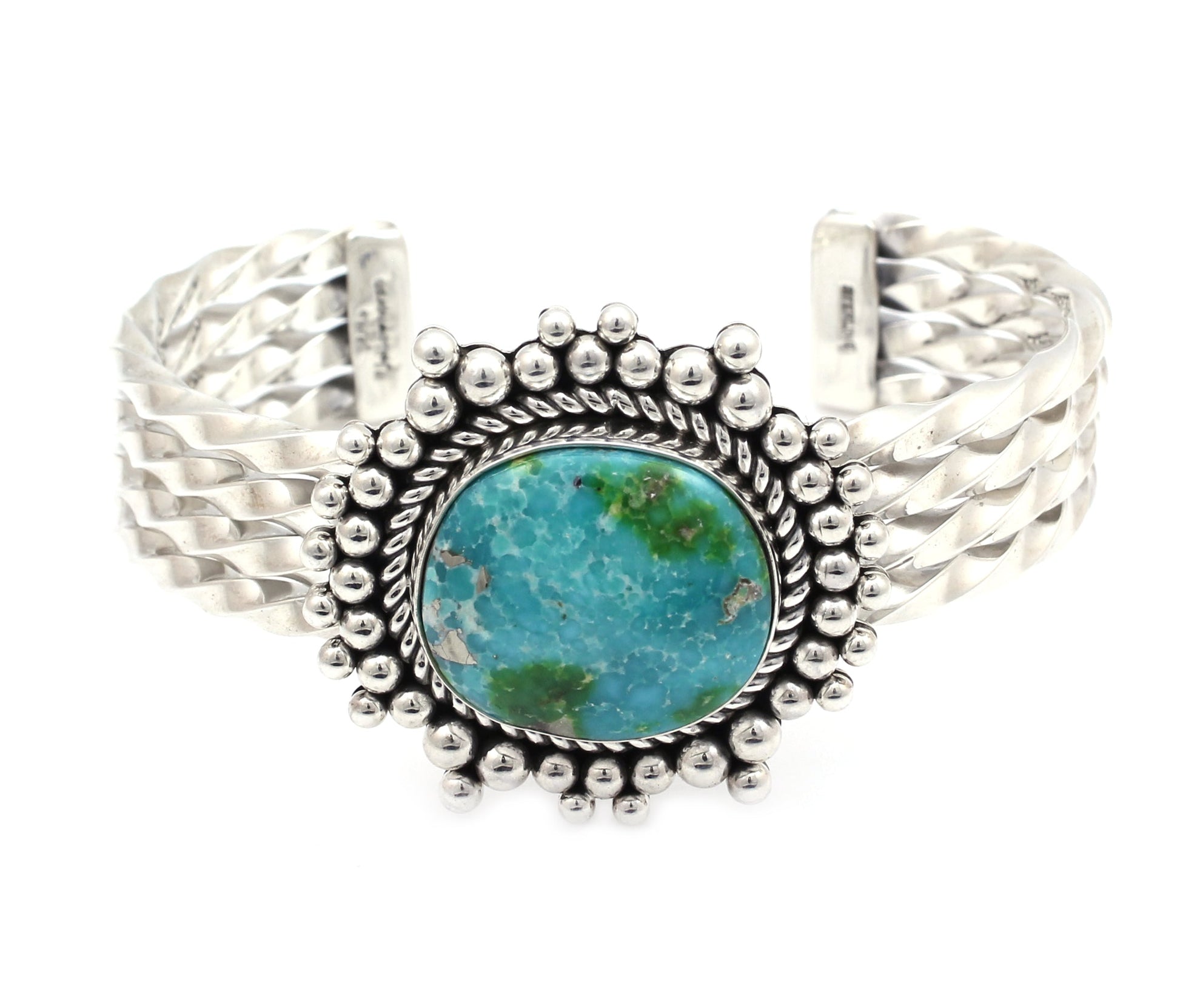 Sonoran Gold Turquoise Cuff Bracelet-Jewelry-Artie Yellowhorse-Sorrel Sky Gallery