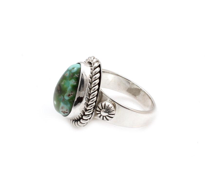 Sonoran Gold Turquoise Ring-Jewelry-Artie Yellowhorse-Sorrel Sky Gallery