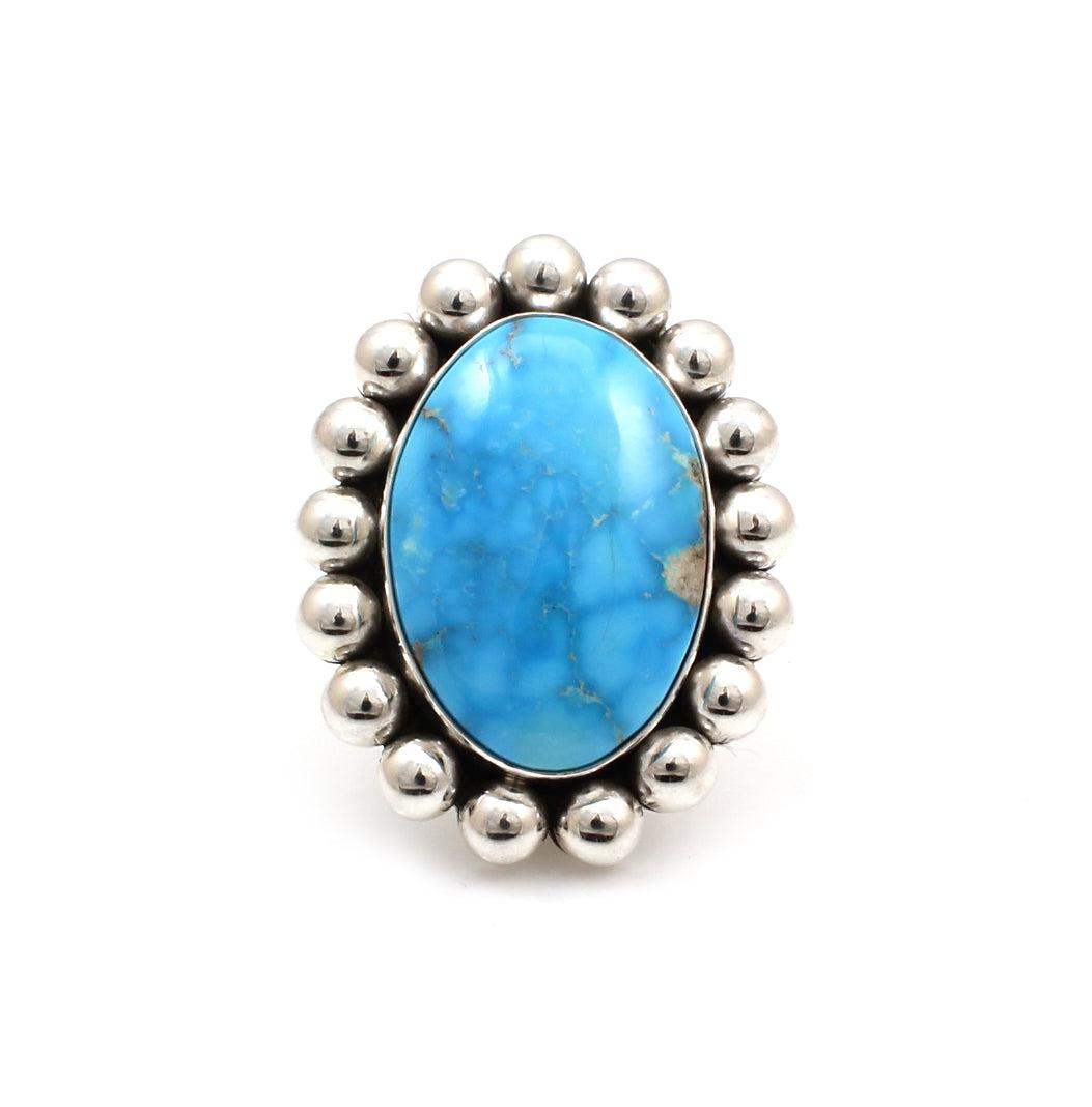 Sonoran Rose Turquoise Ring-Jewelry-Artie Yellowhorse-Sorrel Sky Gallery