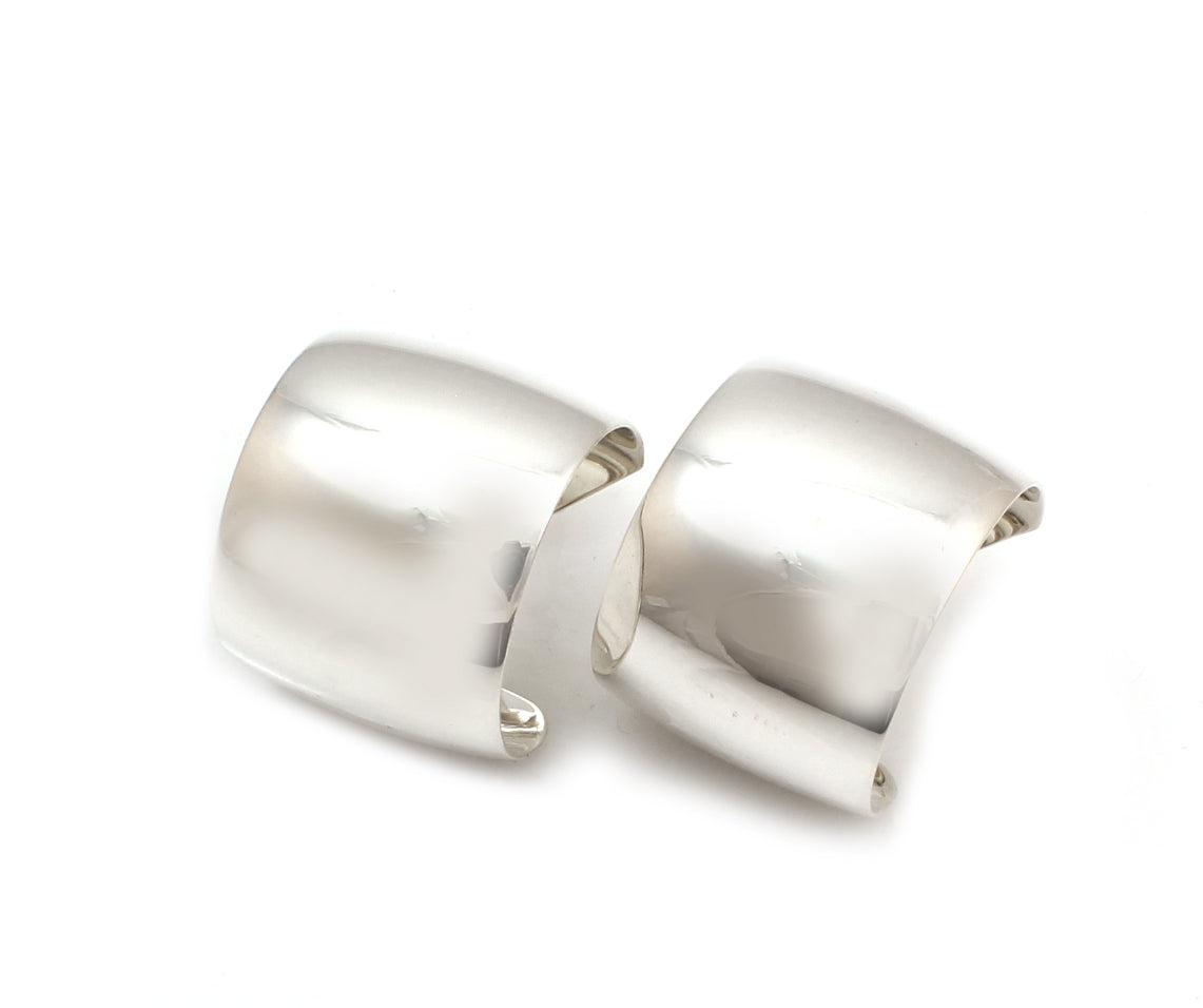 Sterling Silver Hoops-Jewelry-Artie Yellowhorse-Sorrel Sky Gallery