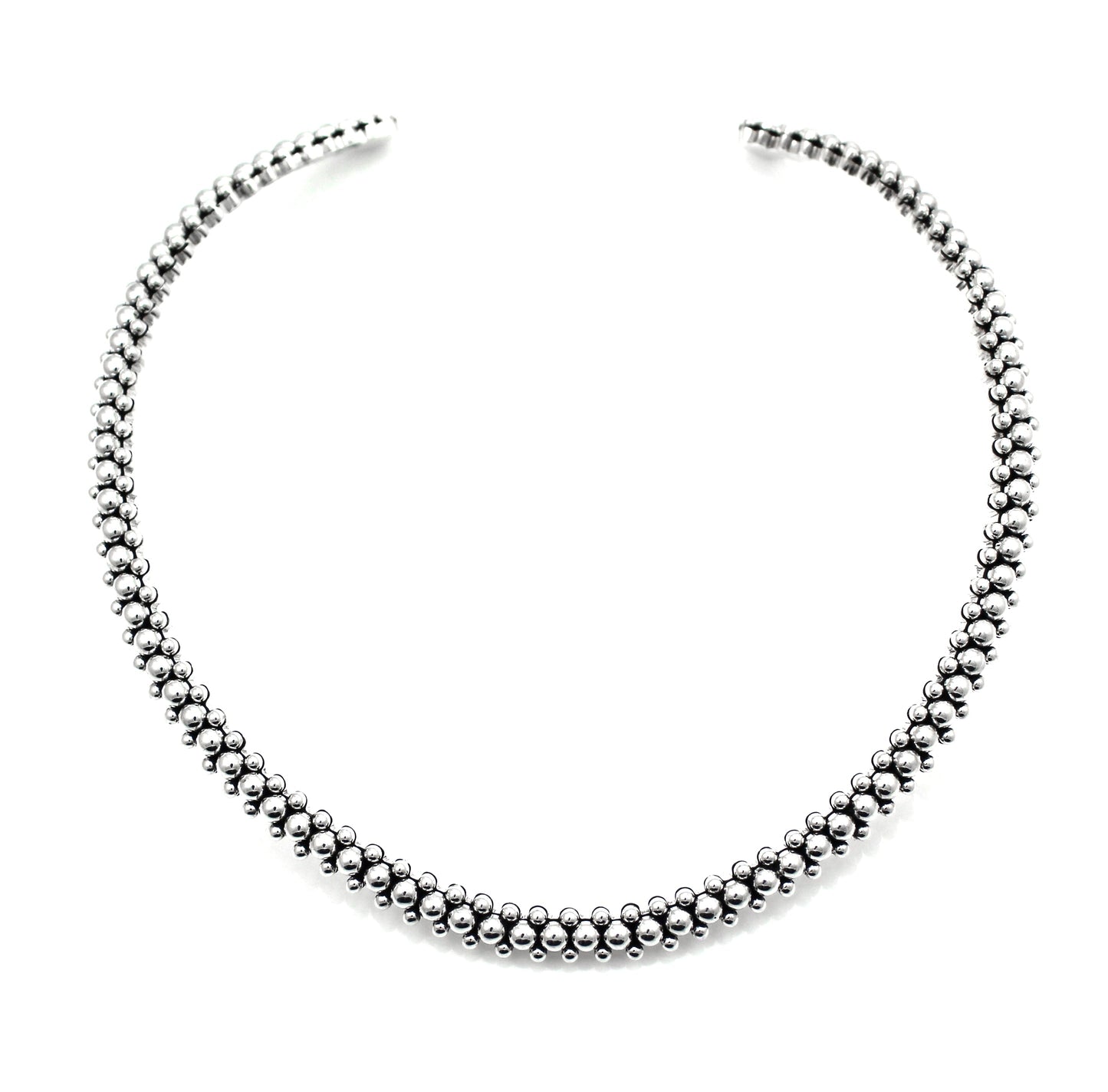 Three Row Bead Collar-Jewelry-Artie Yellowhorse-Sorrel Sky Gallery