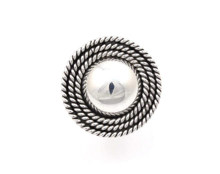 Triple Twist Round Ring-Jewelry-Artie Yellowhorse-Sorrel Sky Gallery