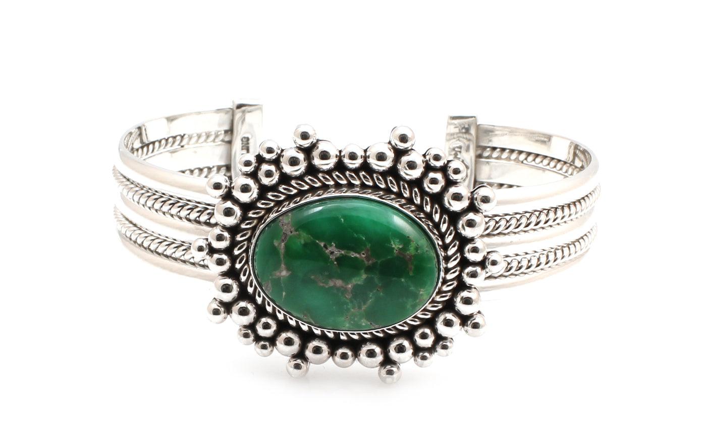 Variscite Cuff Bracelet-Jewelry-Artie Yellowhorse-Sorrel Sky Gallery