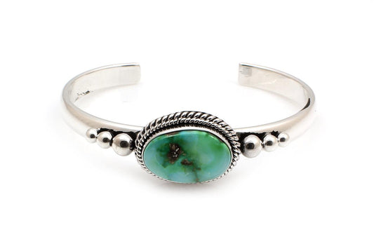 Verde Valley Turquoise Cuff Bracelet-Jewelry-Artie Yellowhorse-Sorrel Sky Gallery