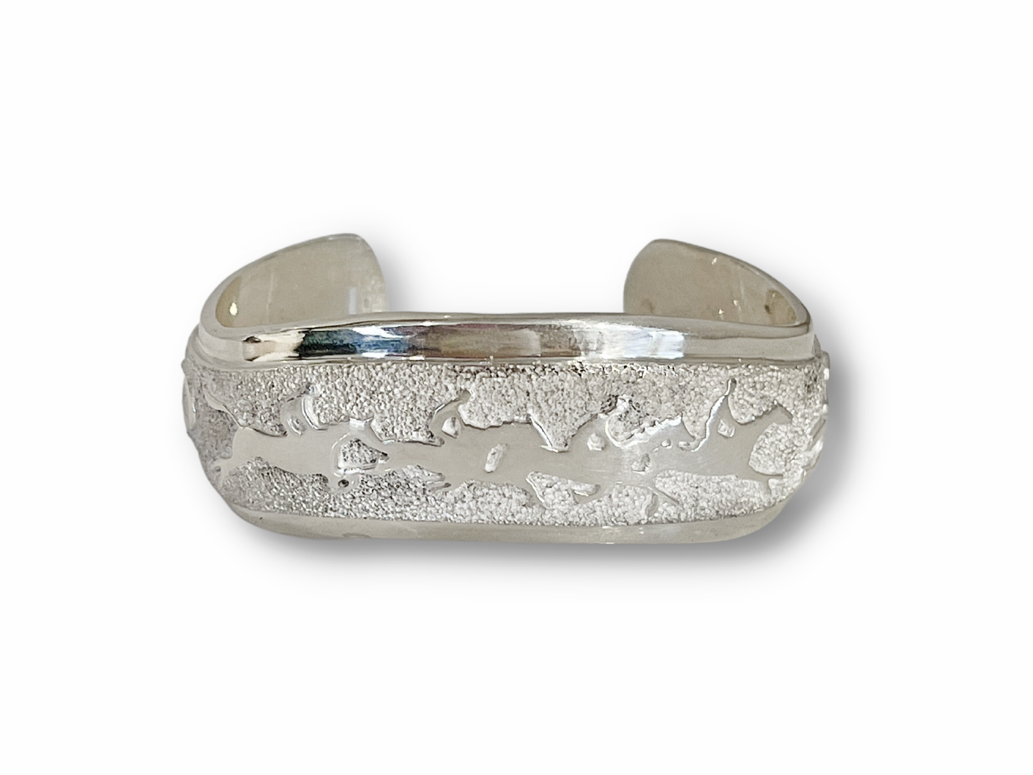 All Metal Jumping Horse Bracelet