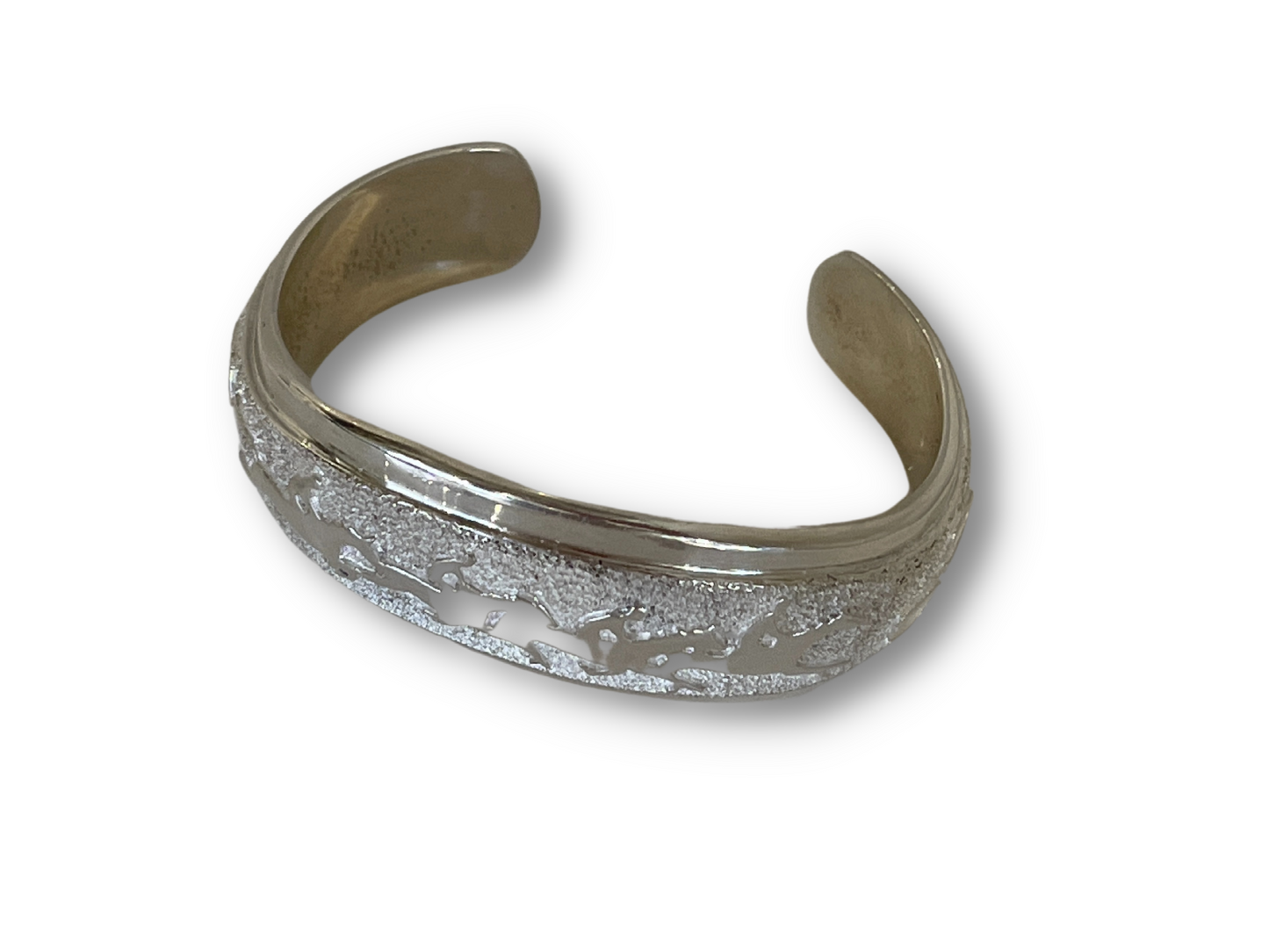 All Metal Jumping Horse Bracelet