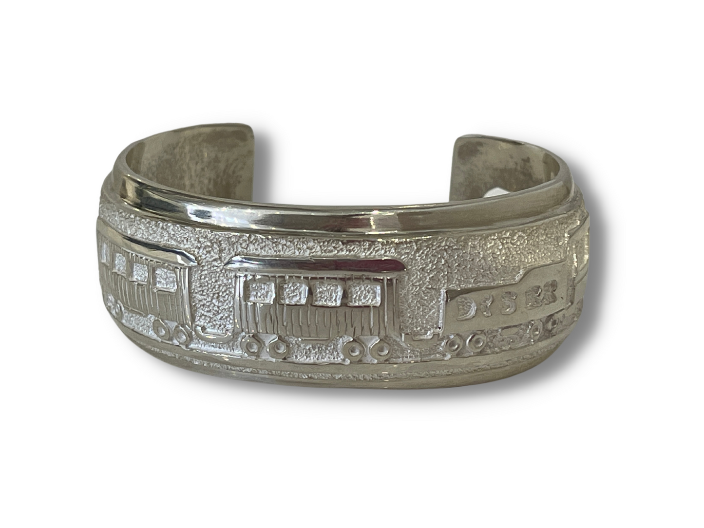 All Metal Train Bracelet