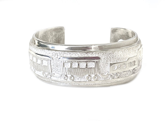 All Metal Train Bracelet
