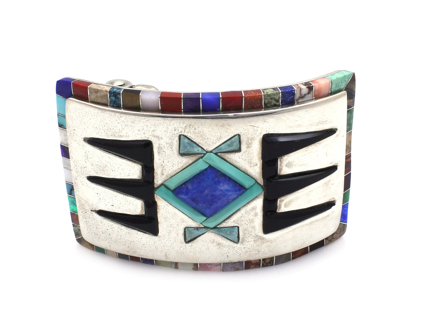 Basketweave Inlay Buckle