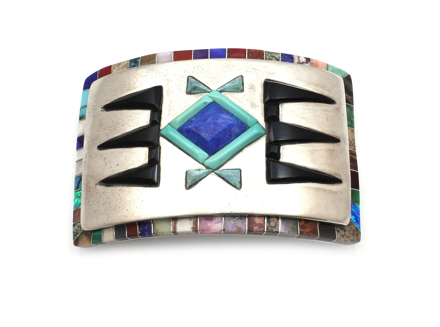 Basketweave Inlay Buckle