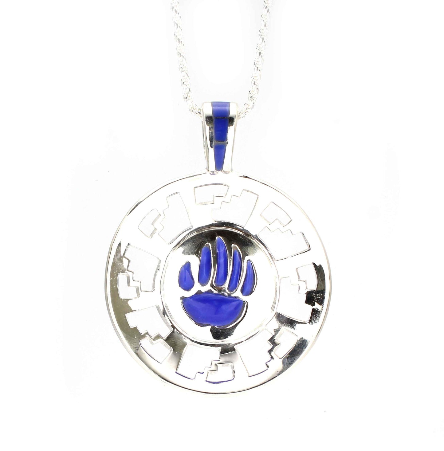 Bear Around Forrest Pendant