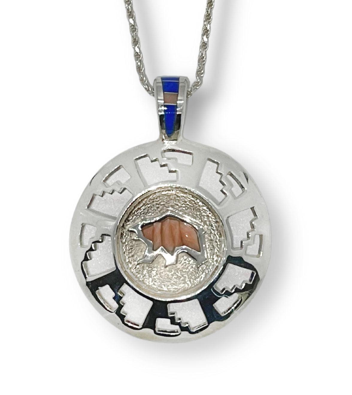 Bear Around Forrest Pendant