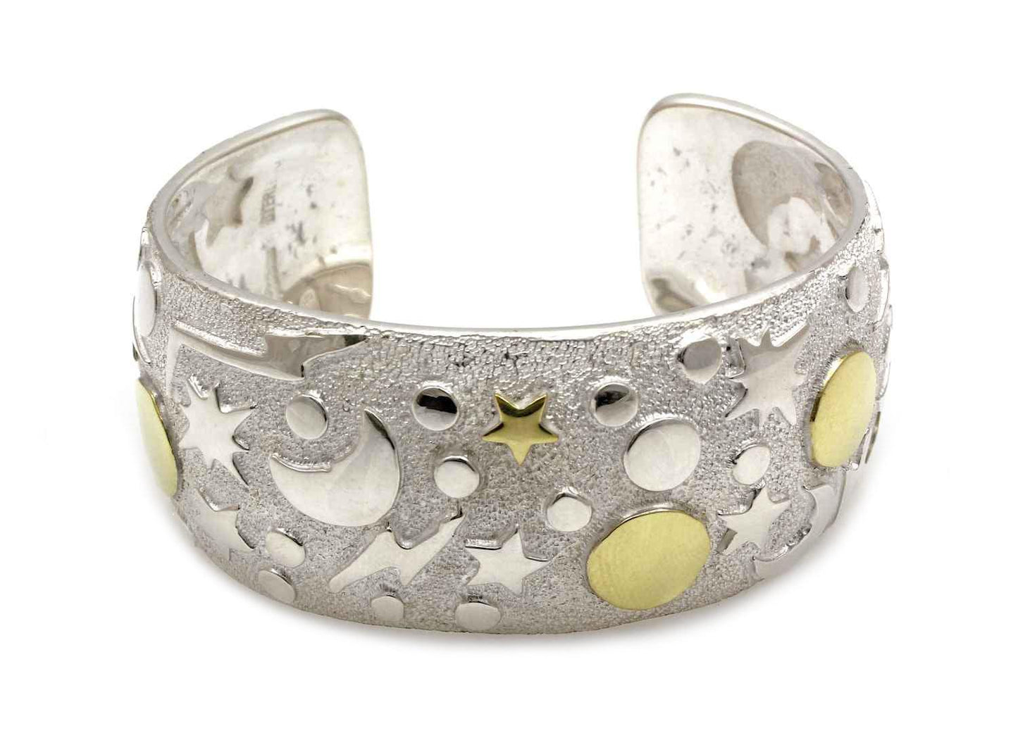 Creation Bracelet - Two Tone Gold & Sterling Silver