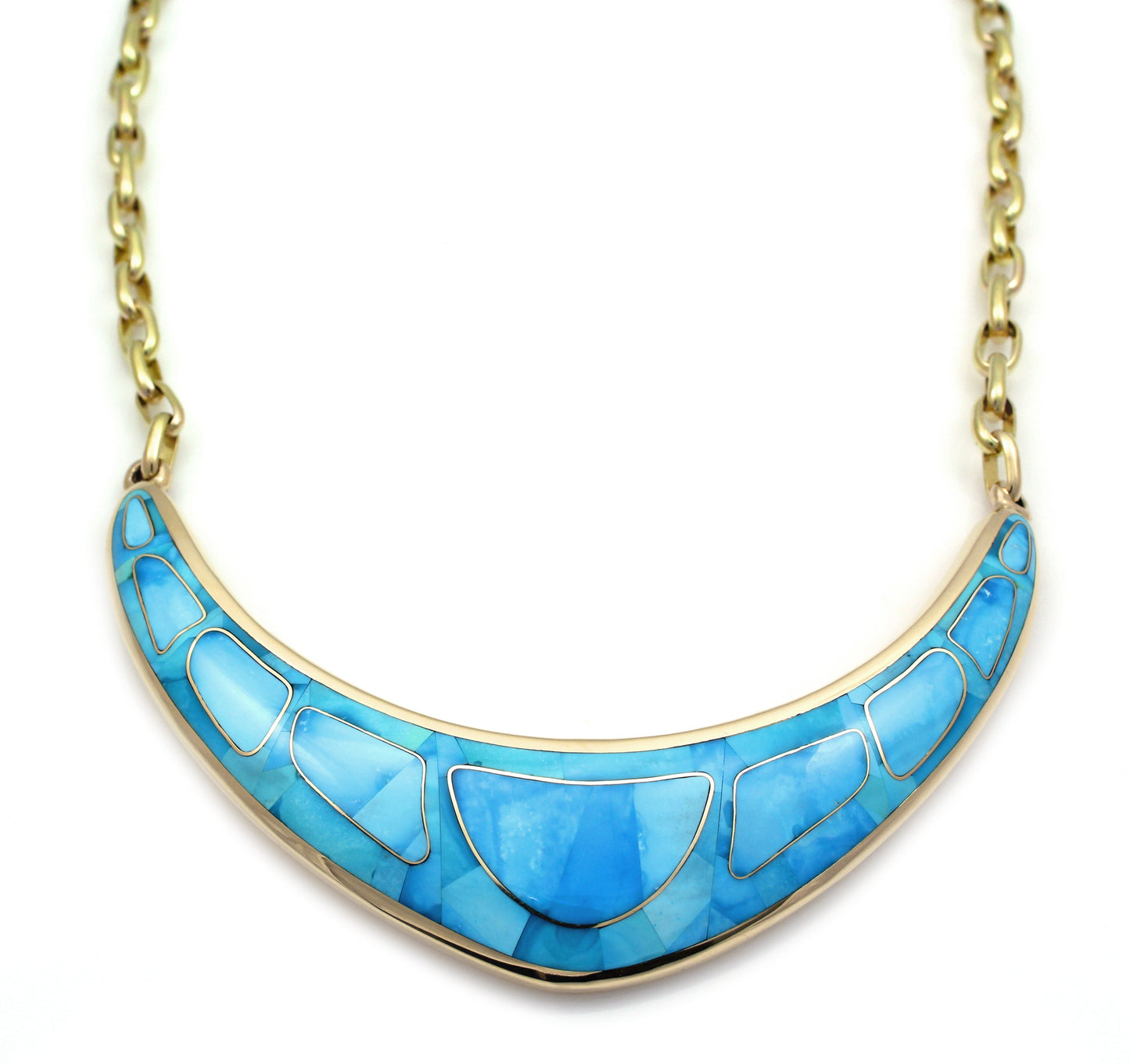 Crescent Necklace-Jewelry-Ben Nighthorse-Sorrel Sky Gallery