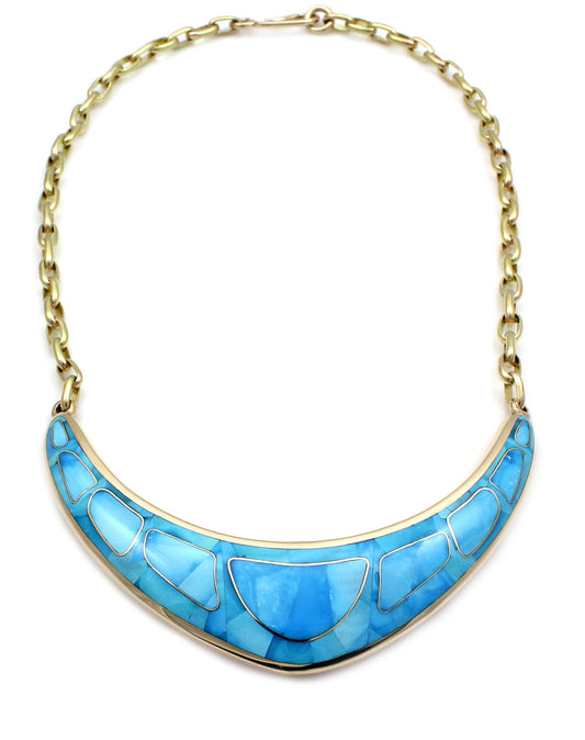 Crescent Necklace-Jewelry-Ben Nighthorse-Sorrel Sky Gallery