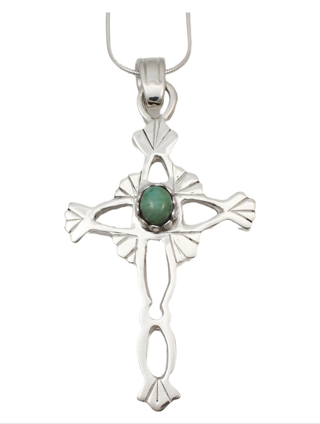 Fancy Fan Cross-Jewelry-Ben Nighthorse-Sorrel Sky Gallery