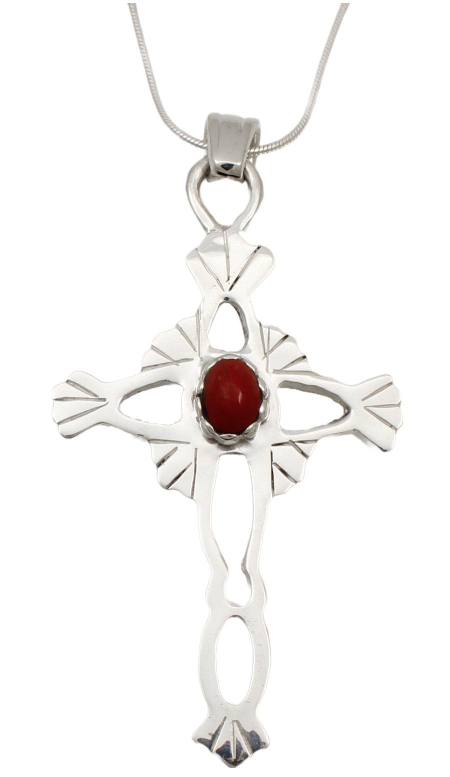 Fancy Fan Cross-Jewelry-Ben Nighthorse-Sorrel Sky Gallery