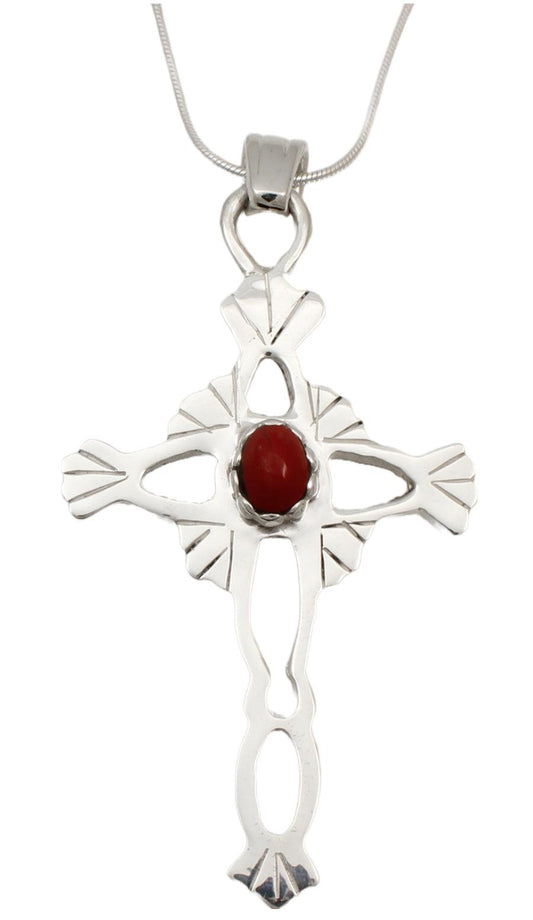 Fancy Fan Cross-Jewelry-Ben Nighthorse-Sorrel Sky Gallery
