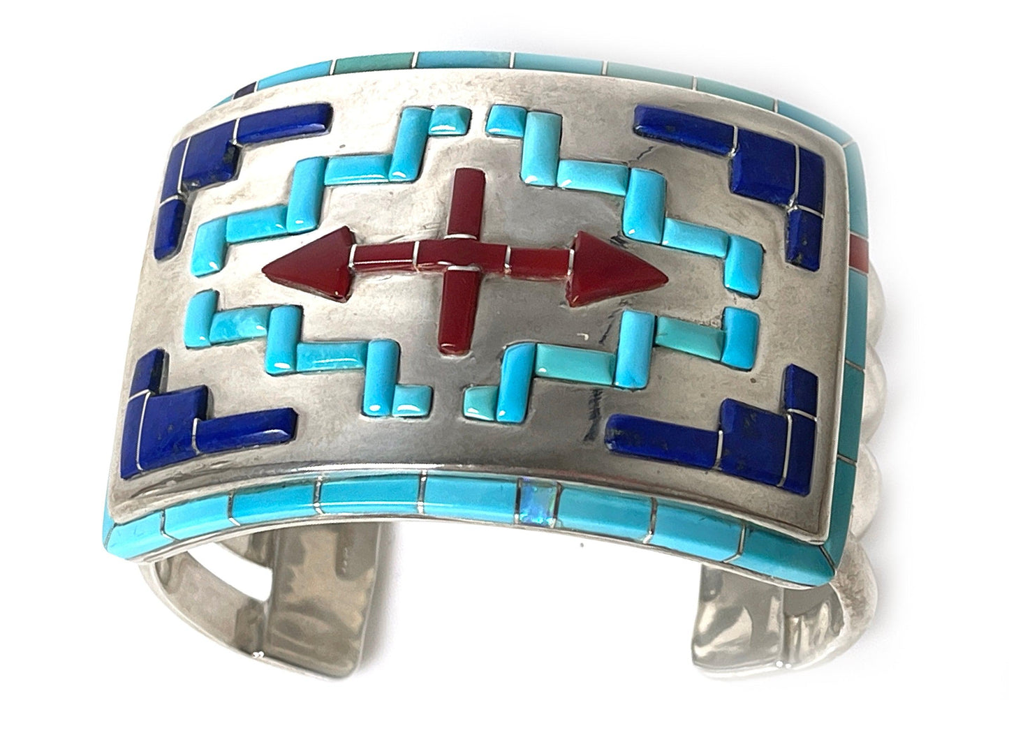 Four Bar/Basketweave Bracelet