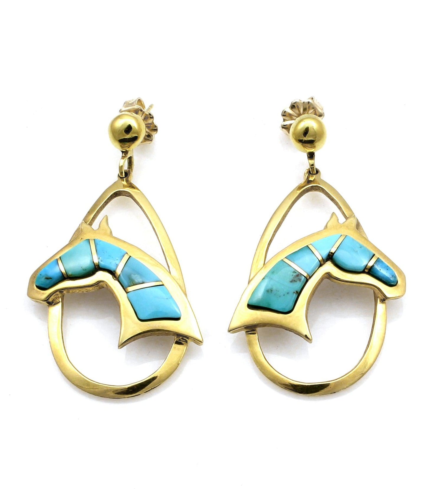Horse Head Earrings