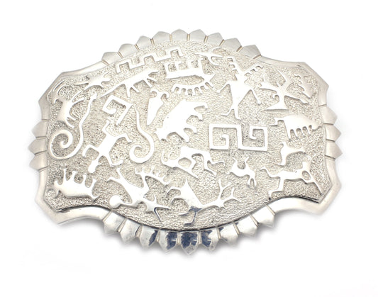 Large Rock Art Buckle