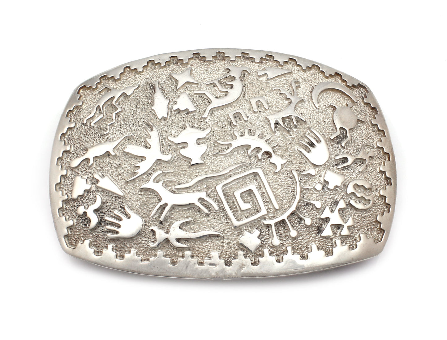 Large Rock Art Buckle