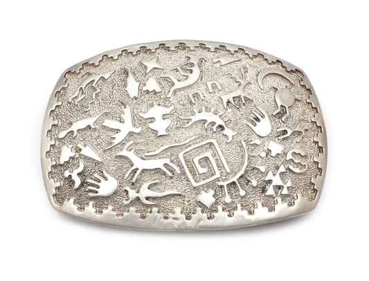 Large Rock Art Buckle
