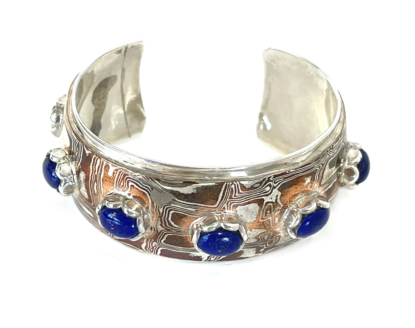 Mokume Lapis Bracelet