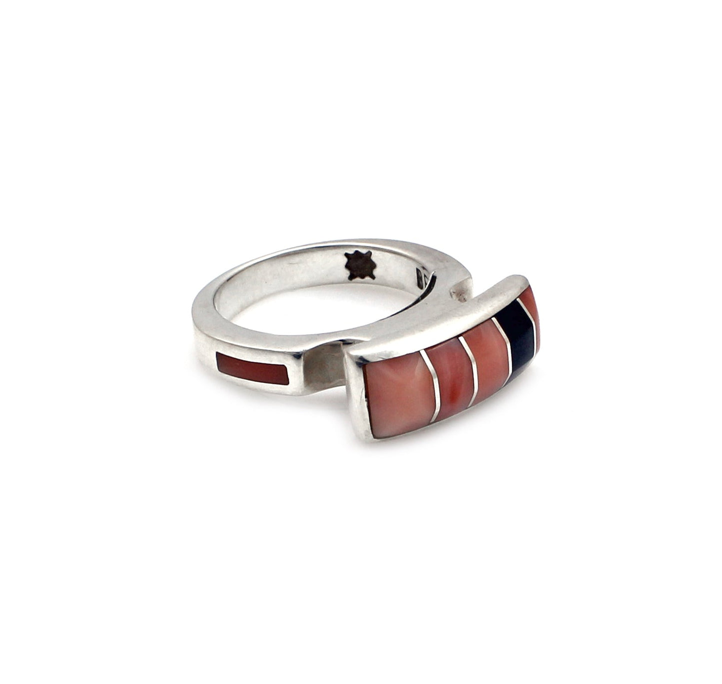 Raised Rectangular Post Ring