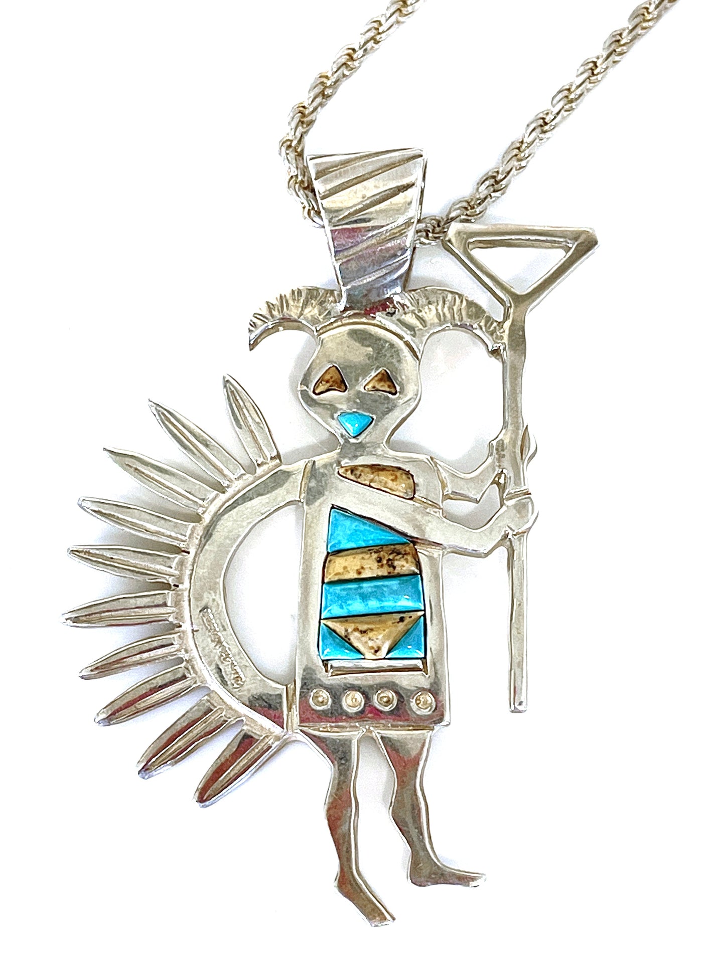 Reversible Corn Planter Pendant