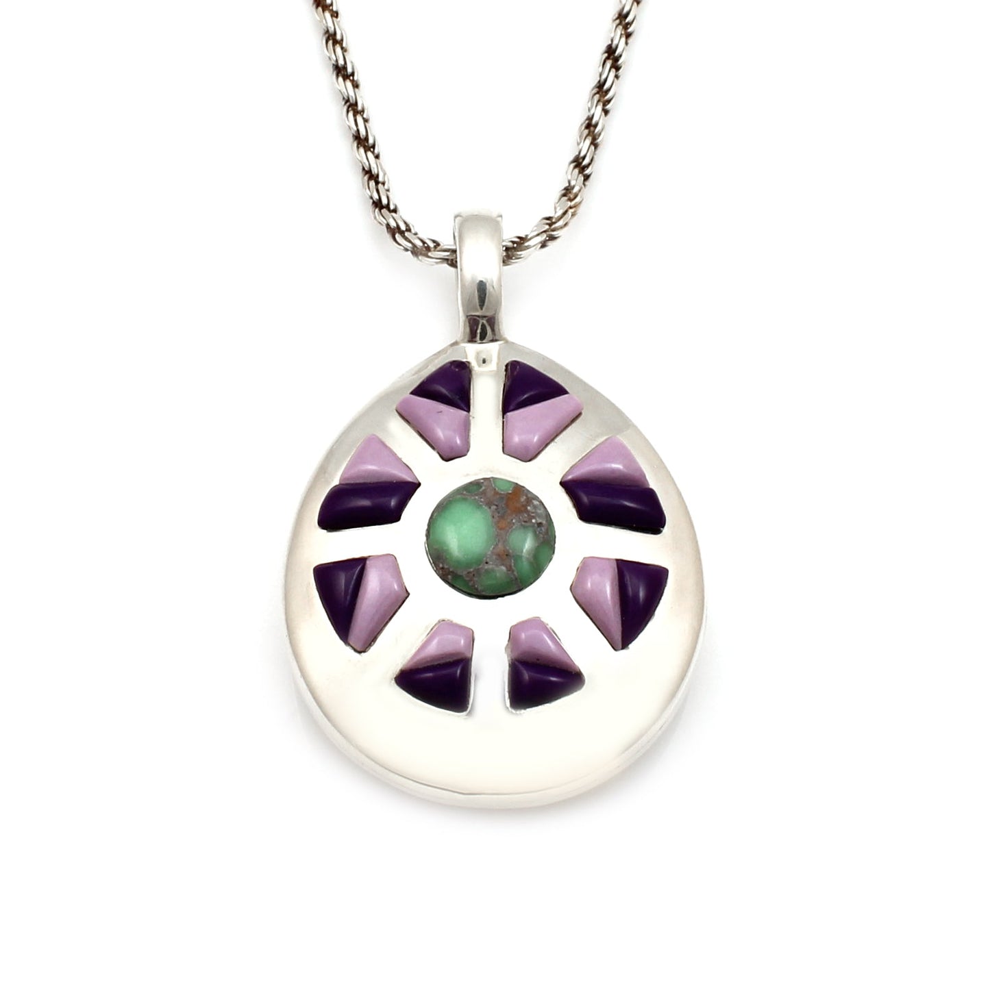 Reversible Tear Drop Pendant